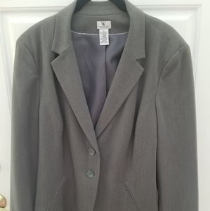 Medium-Gray colored blazer